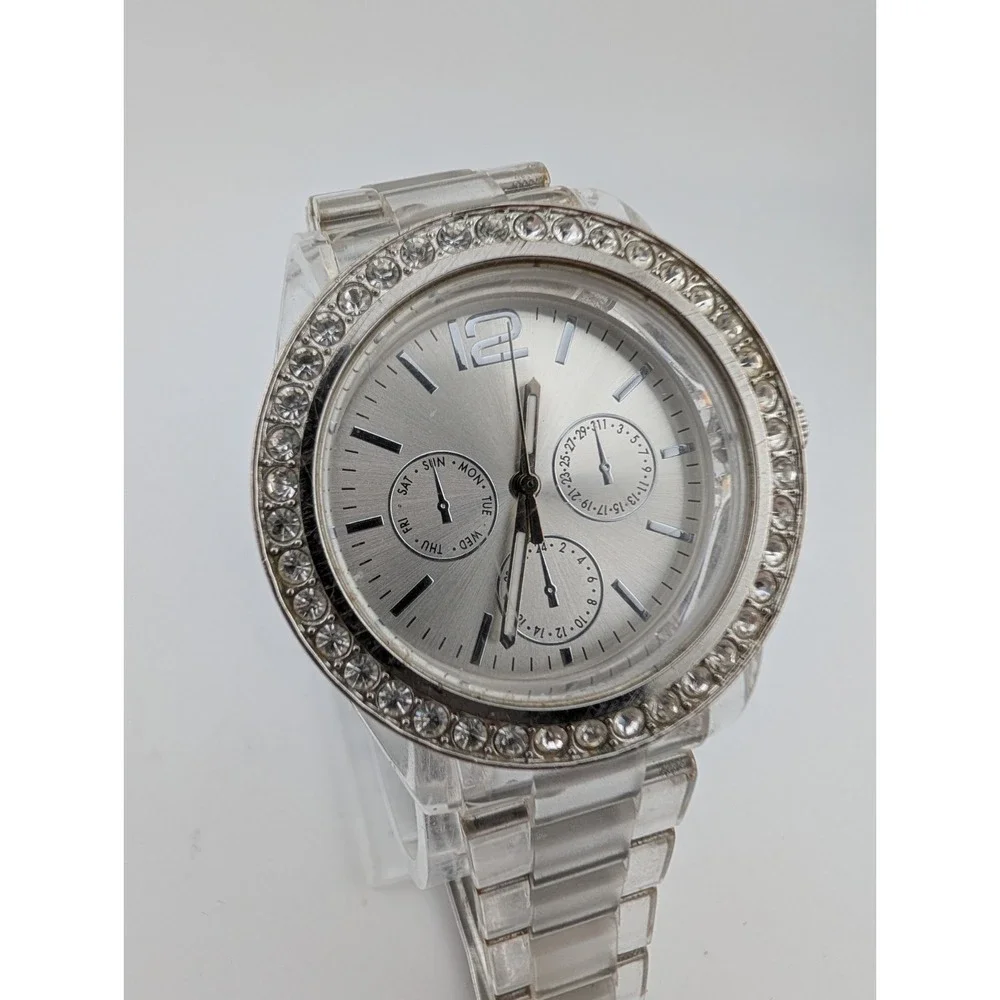 Women's Quartz Watch 40mm Case Clear 7
